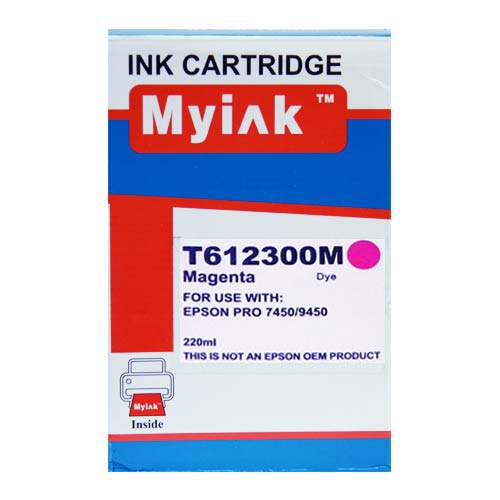 Картридж для (T6123) EPSON St Pro 7450/9450 Magenta (220ml, Pigment) MyInk