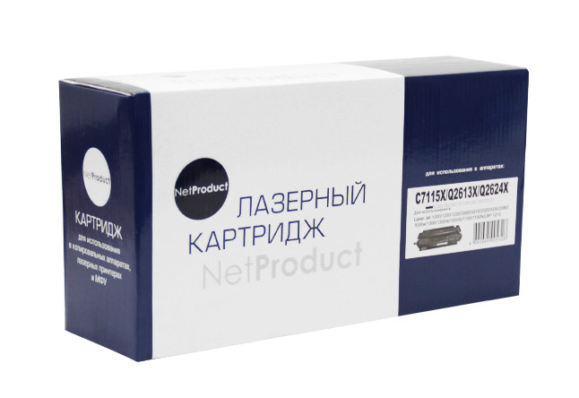 Картридж HP LJ 1200/1300 (NetProduct) C7115X/Q2613X/Q2624X унив., 4K
