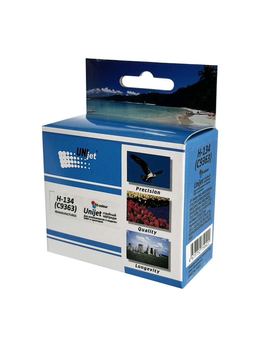 Картридж HP Photosmart 8153 C9363 (R) Color (14ml) Unijet (134)