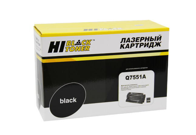 Картридж HP LJ P3005/M3027mfp/M3035mfp (Hi-Black) Q7551A, 6,5K