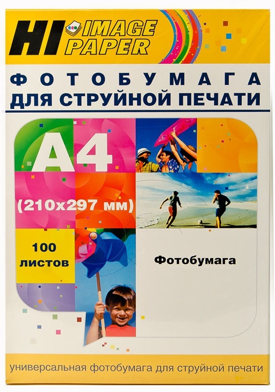 Фотобумага суперглянец односторонняя A4, 280 г/м 100 л. (A21212) (Hi-image paper)