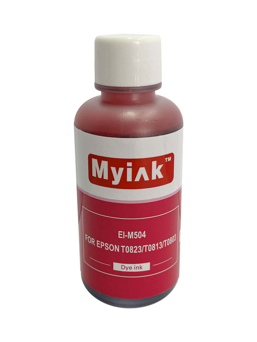 Чернила для EPSON (T0823/T0813/T0803) (100мл,magenta Dye) EI-M504 Gloria MyInk