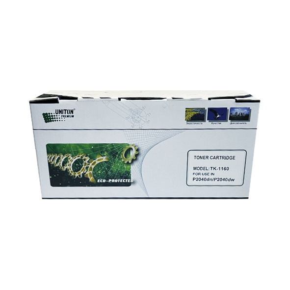 Тонер-картридж для (TK-1160) KYOCERA (7,2K,TG-50 MURATA) UNITON Premium GREEN LINE (Eco Protected)
