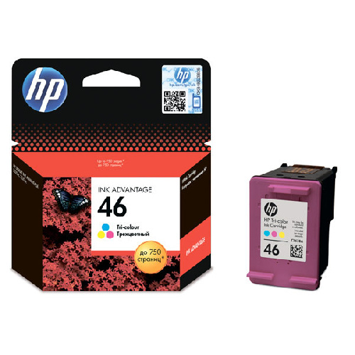 Картридж HP DJ 2020/2520 №46 (O) CZ638AE, Color