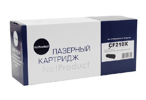 Картридж HP CLJ Pro 200 M251/MFPM276 (NetProduct) №131X, CF210X, BK, 2,4K