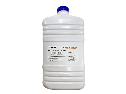 Тонер Kyocera PK210 для Ecosys P6230cdn/6235cdn/7040cdn (Japan) Black, 500г/бут, OSP0210K500 (CET)