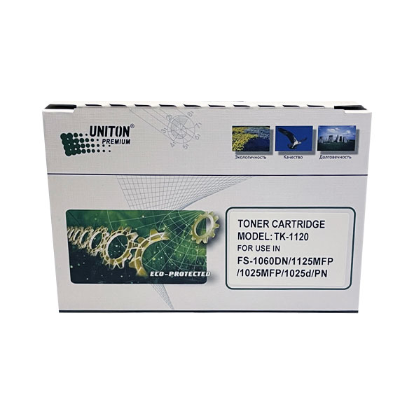 Тонер-картридж для (TK-1120) KYOCERA (3K,TG-47 MURATA) UNITON Premium GREEN LINE (Eco Protected)