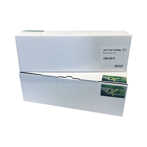 Картридж для CANON 067Y желтый (1,25K) UNITON Premium GREEN LINE (Eco Protected)