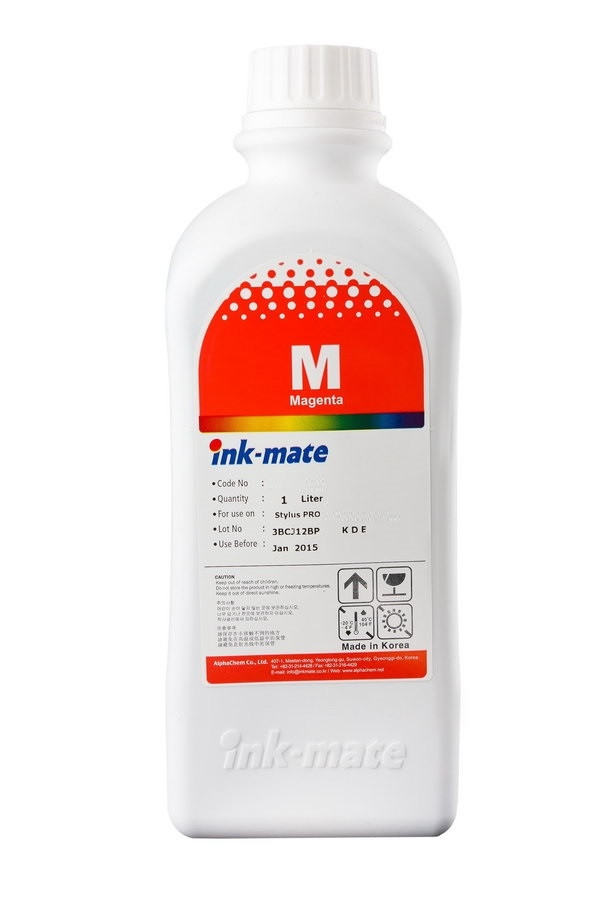 Чернила Epson (Ink-Mate) 1л, EIMB-143/147P M (пурпурный) пигмент