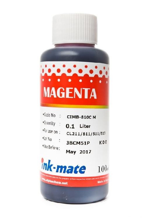 Чернила Canon (Ink-mate) 100 мл, CIMB-810 M (пурпурный)