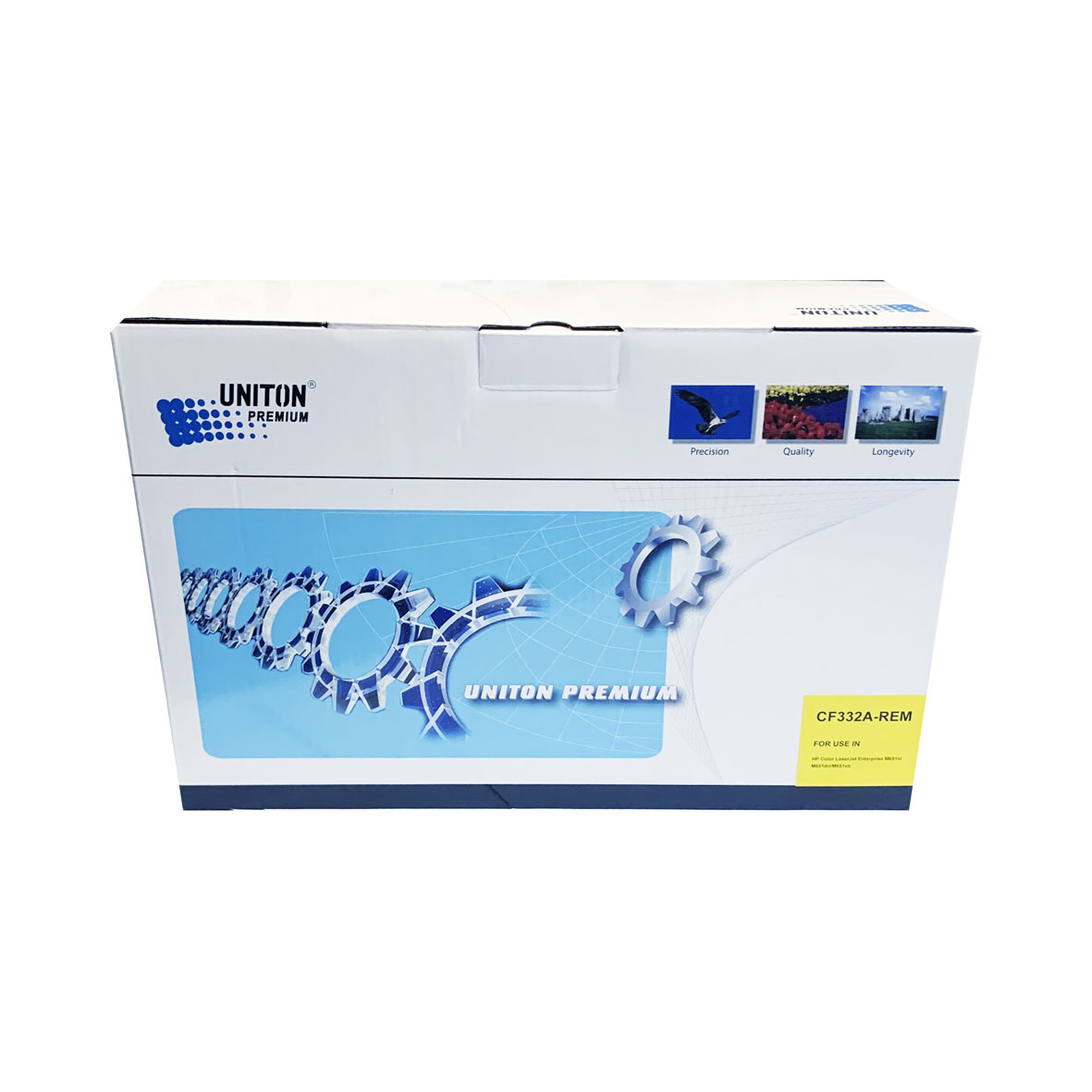 Картридж для HP Color LJ M651 CF332A (654A) желтый (15K) UNITON Premium