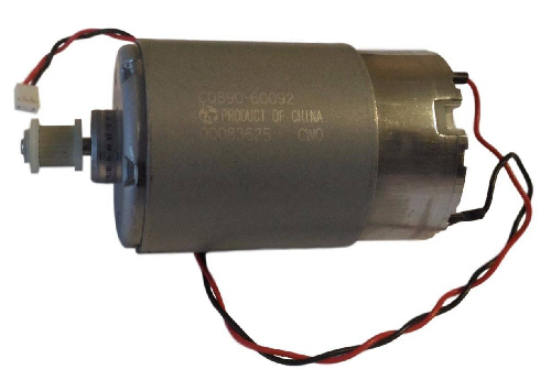 Мотор каретки в сборе HP DJ T120/T520 (CQ890-67006/CQ890-60092/CQ890-60120) (O)