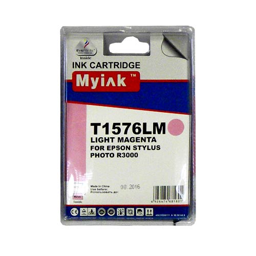 Картридж для (T1576) EPSON St Photo R3000 Light Magenta MyInk