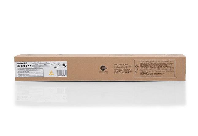 Картридж Sharp Sphinx/Phoenix/Griffin (O) MX60GTYA/MX61GTYA, желтый, 24K