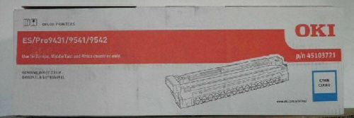 Барабан Oki Pro9431/Pro9541/Pro9542 40K (cyan) (O)