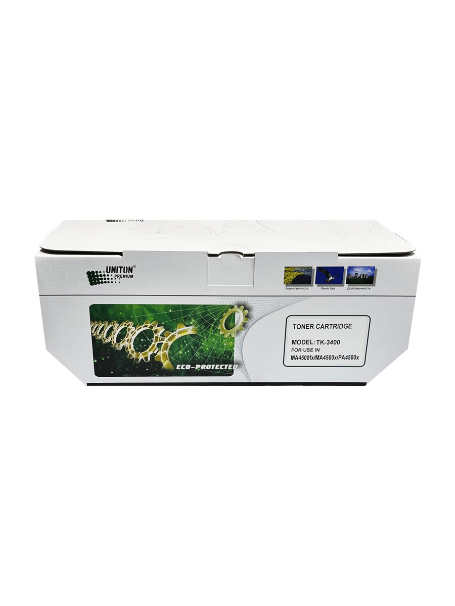 Тонер-картридж для (TK-3400) KYOCERA (12,5K) UNITON Premium GREEN LINE (Eco Protected)