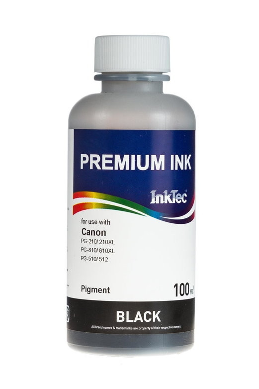 Чернила Canon PIXMA iP4820/MG5120 (PGI-225/425) (InkTec) (C5025) Пигментные, Bk, 0,1 л.