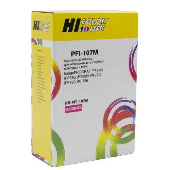 Картридж Canon IPF 670/680/685/770/780/785 (Hi-Black) PFI-107M, 130 мл