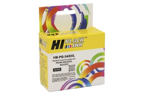Картридж Canon PIXMA MG2550 / MG2555, Bk Hi-Black (HB-PG-545XL)