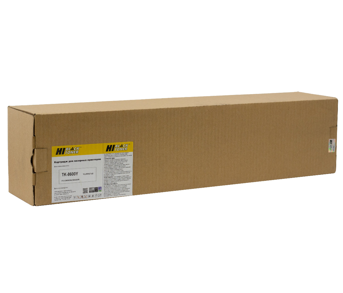 Картридж Kyocera FS-C8600DN/C8650DNi (Hi-Black) TK-8600, Y, 20K