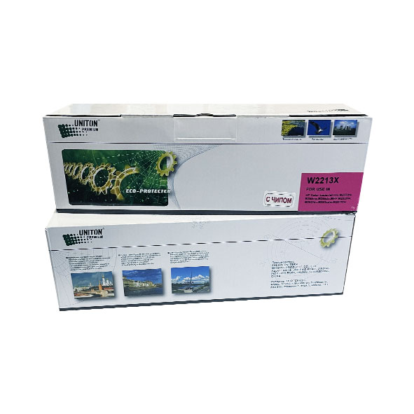 Картридж для HP W2213X (207X) красный (2,45K) UNITON Premium GREEN LINE (Eco Protected)
