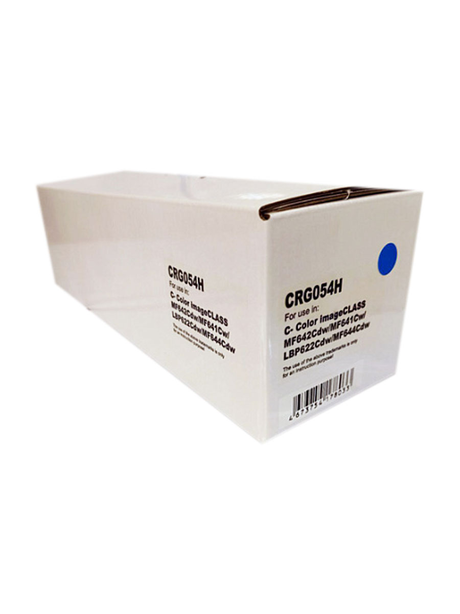 Картридж для CANON LBP-621/623,MF641/643/645 Cartridge 054H C синий (2,3K) (Noname)