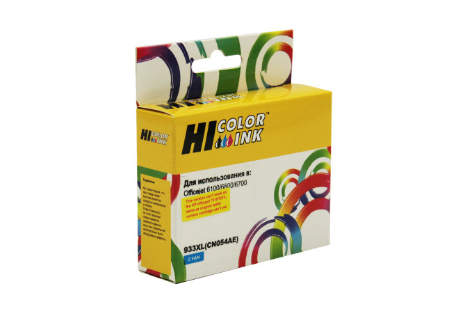 Картридж HP OJ 6100/6600/6700, №933XL (Hi-Black) CN054AE, C