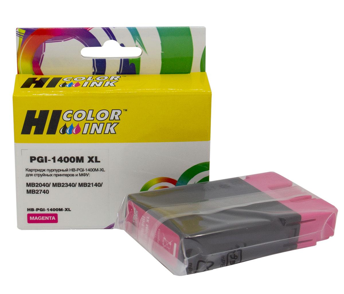 Картридж Canon MAXIFY MB2040/ MB2140/ MB2340/ MB2740 (Hi-Black) PGI-1400XL / 9203B001, M **