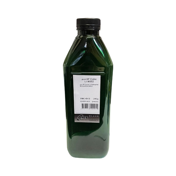 Тонер для HP Color LJ M552/ M553/M557 (фл,240,черный ,Polyester,TMC043 IMEX) Green Line