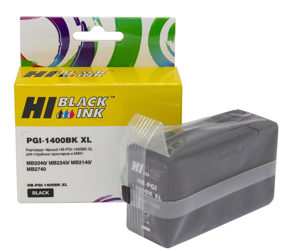 Картридж Canon MAXIFY MB2040/ MB2140/ MB2340/ MB2740 (Hi-Black) PGI-1400XL / 9185B001, Bk **