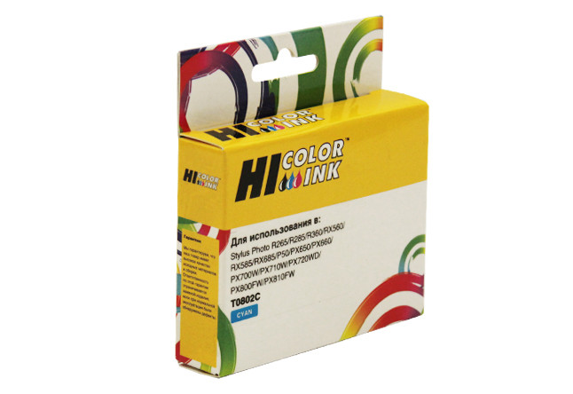 Картридж Epson Stylus Photo P50/PX660/700W/800FW/R265/RX560 (Hi-Black) C13T08024010, C