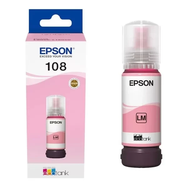 Чернила Epson 108 для L8050/L18050 (O) C13T09C64A, светло-пурпурные, 70ml