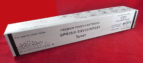 Тонер-картридж Canon С-EXV33/GPR-35/NPG-51 (туба 600г) 14.6K (ELP Imaging)
