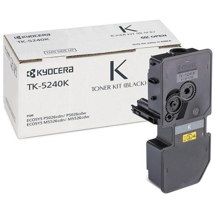 Картридж Kyocera P5026cdn/M5526cdn (O) TK-5240Bk/ 1T02R70NL0 , 4K, с чипом
