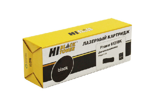 Картридж Xerox Phaser 6125 (Hi-Black) 106R01338/106R01334, BK, 2K