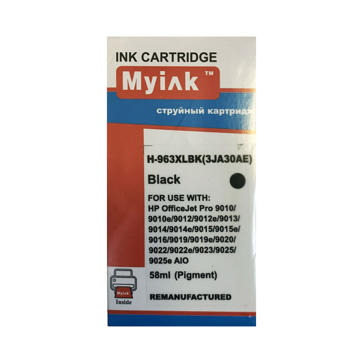 Картридж HP OfficeJet Pro 9010/9020 (MyInk) 963XL/3JA30AE Black (ограниченное применение)