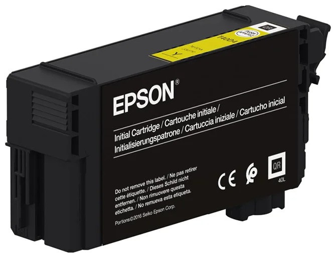 Картридж Epson SureColor SC-T3100/5100 (O) C13T40D440, желтый, XL 50 мл