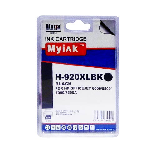 Картридж HP OfficeJet 6500 CD975A Black (53,6ml, Pigment) MyInk (920XL)