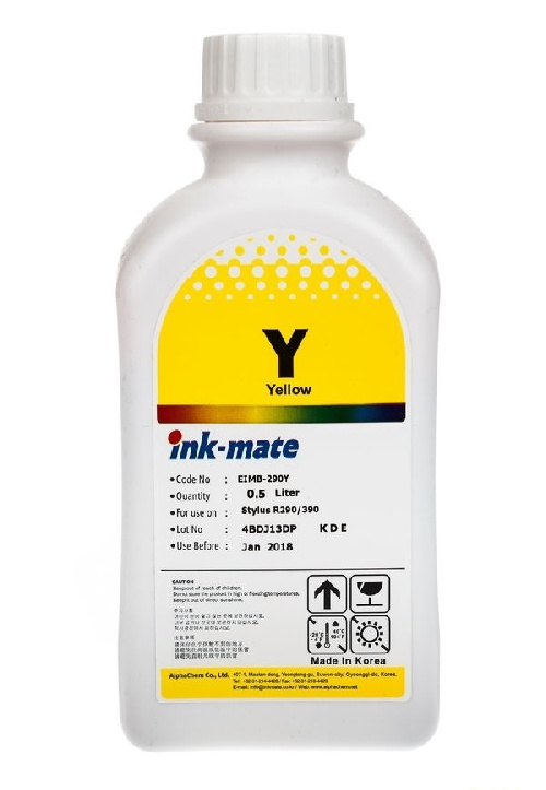 Чернила Epson (Ink-Mate) 500 мл, EIMB-290 Y (желтый)