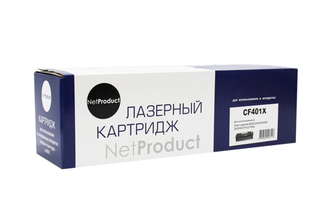 Картридж HP CLJ M252/252N/252DN/252DW/M277n/277DW (NetProduct) № 201X, CF401X, C, 2,3K