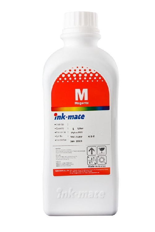 Чернила Epson (Ink-Mate) 1л, EIMB-143/147P M (пурпурный) пигмент