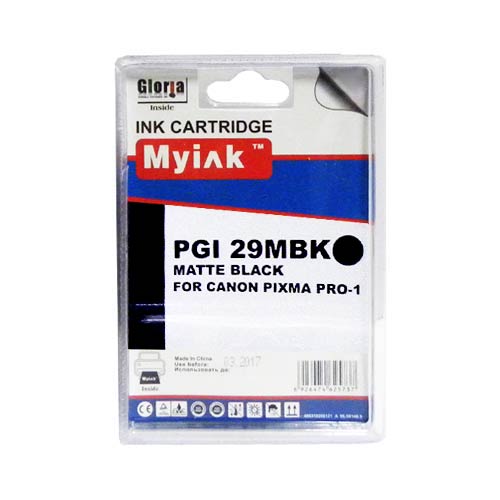 Картридж CANON PIXMA PRO-1 Matte Black MyInk PGI-29MBK 