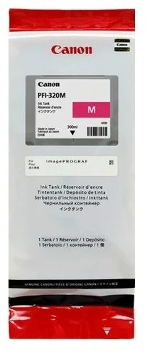 Картридж Canon iPF TM-200/TM-205/TM-300/TM-305 (O) PFI-320M/2892C001, magenta, 300 мл