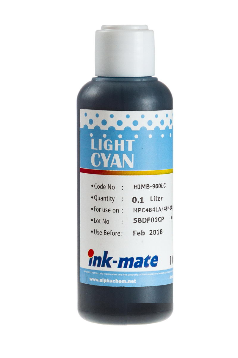 Чернила HP (Ink-Mate) 100 мл, HIMB-960LC, Light Cyan