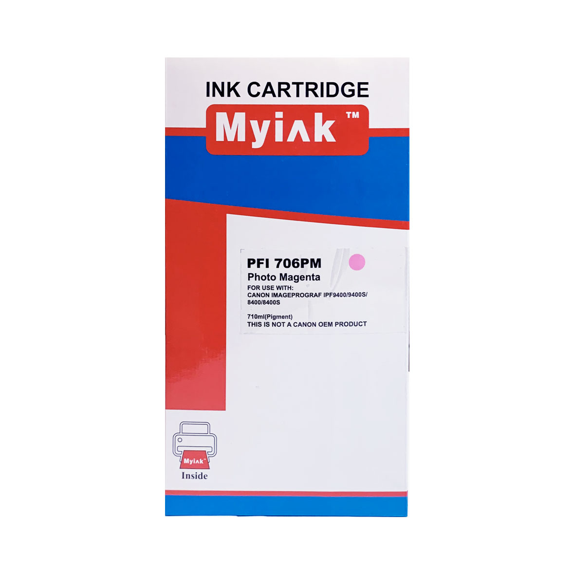 Картридж CANON IPF 8400/8400S/8400SE/9400/9400S Photo Magenta (710 ml) MyInk PFI-706PM 