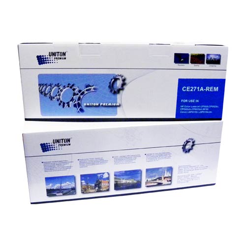 Картридж для HP Color LJ CP 5525 CE271A (650A) (R) синий (13K) UNITON Premium