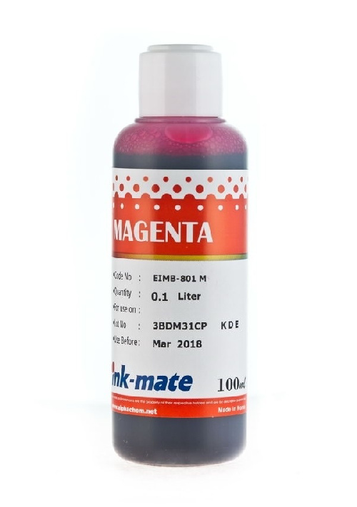 Чернила Epson (Ink-Mate) 100 мл, EIMB-801M (пурпурный)
