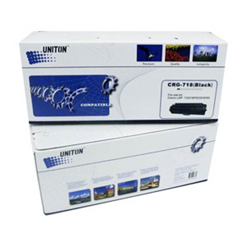 Картридж для CANON LBP-7200 Cartridge 718Bk черный (3,4K) UNITON Premium