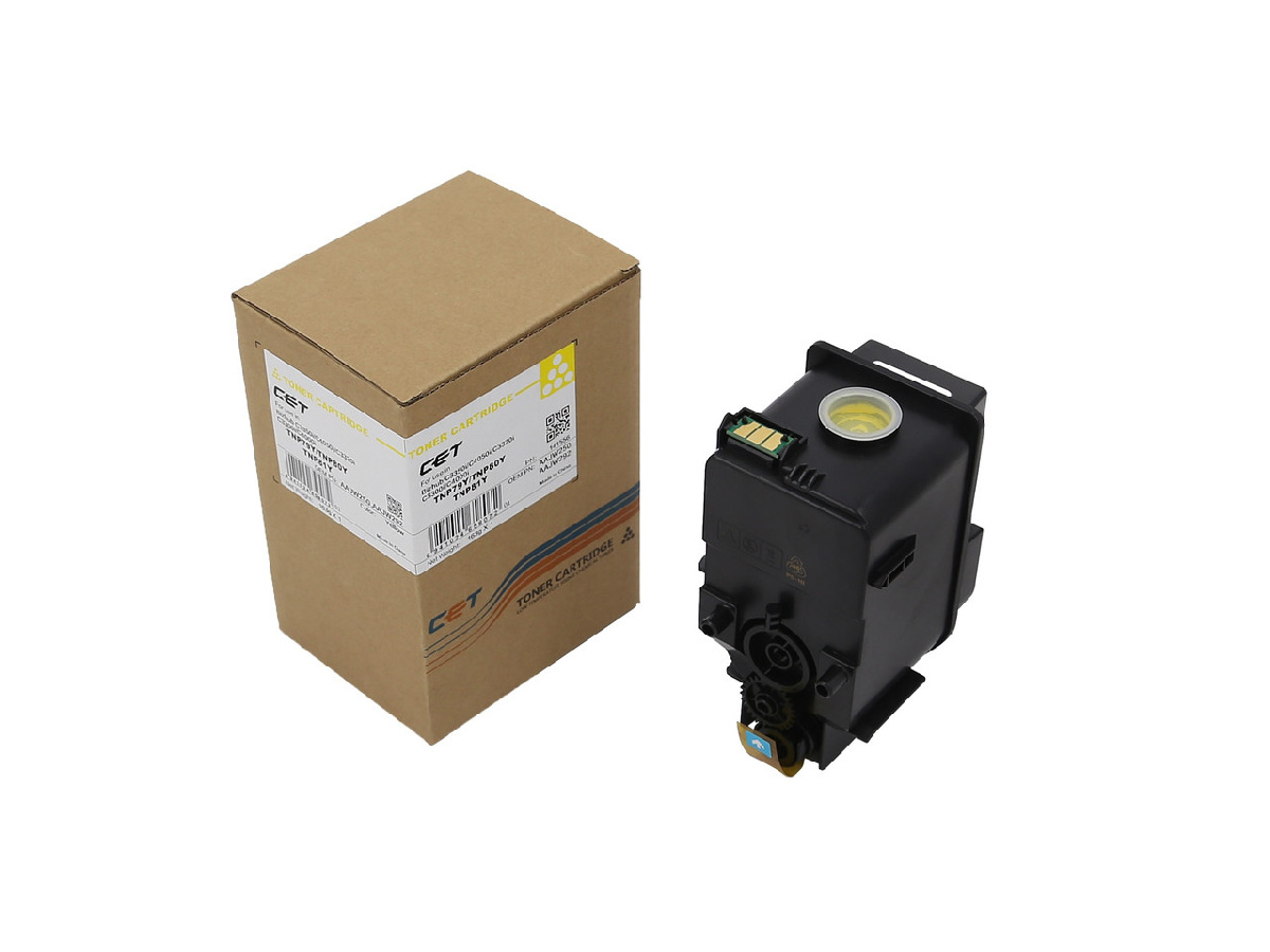 Картридж KONICA MINOLTA C3320i/C3350i/C4050i (CET) Y, 9K, CET141556, TNP80Y, TNP79Y (CPT)
