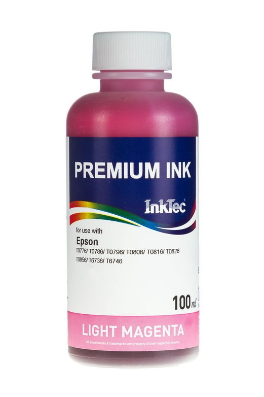Чернила Epson (InkTec) 100 мл, E0010 (св. пурпурный) T0826 ML